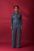 Kwelaku Candy mixed silk suit