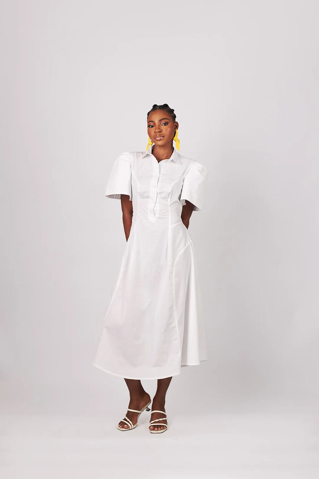 Zimuzo Shirt Dress — Kwelaku