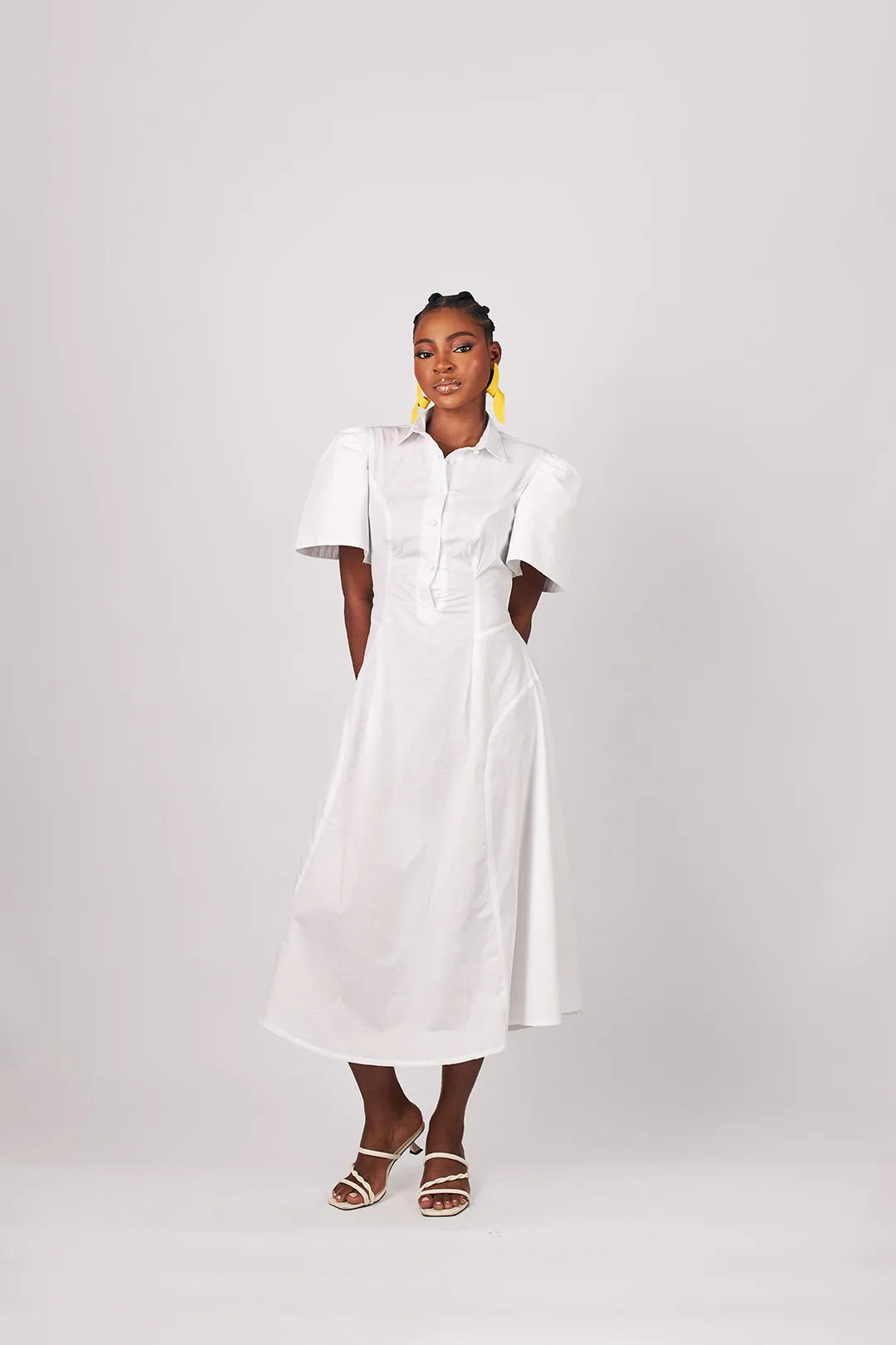 Zimuzo Shirt Dress — Kwelaku