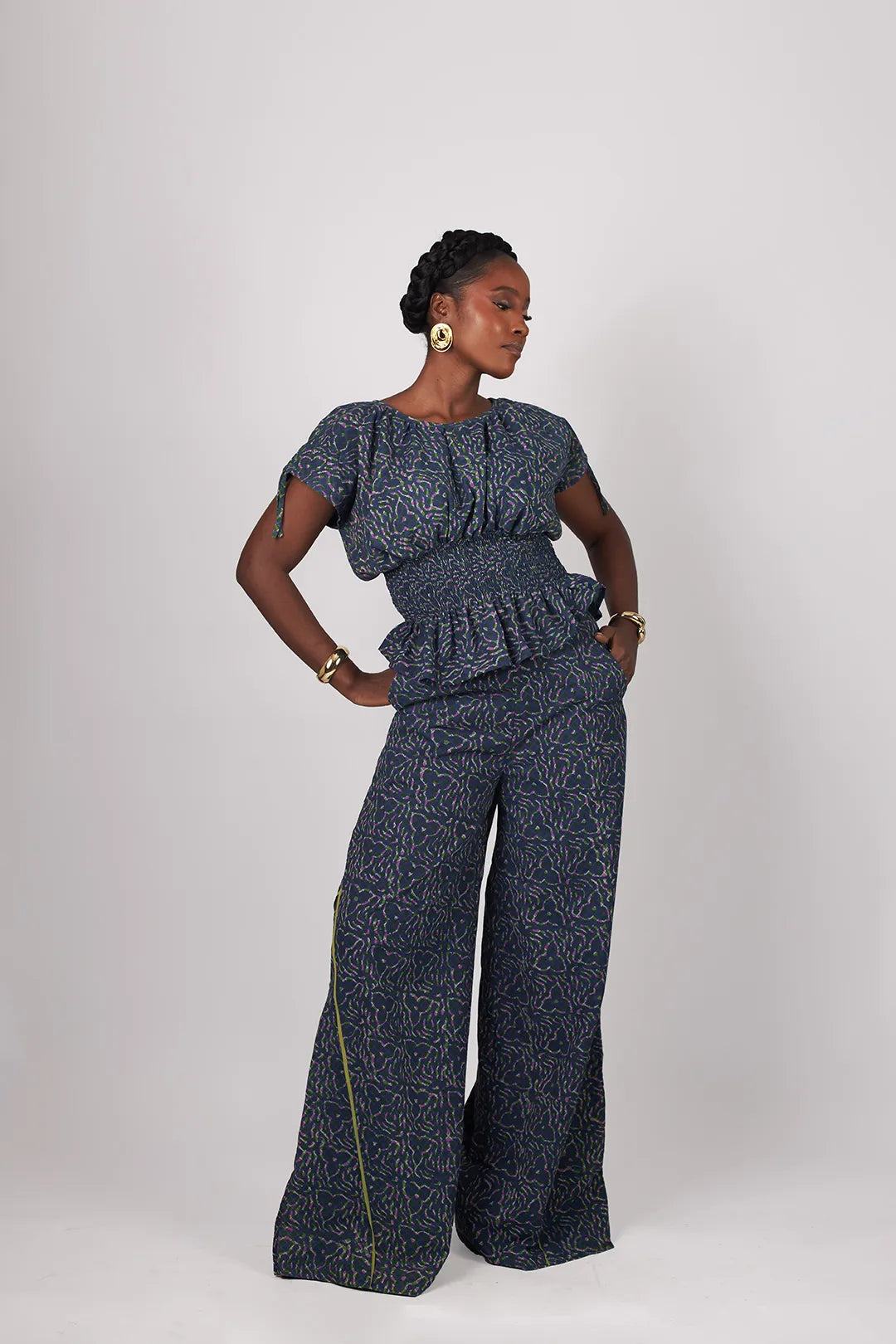 Zikora boot cut pants — Kwelaku