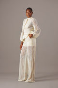 Kwelaku Lace Wide Leg Pants