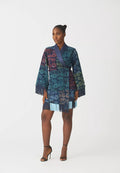 Anyanwu fringe blazer dress