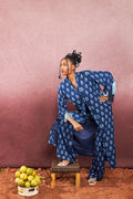 Raindrop Fringe Kimono
