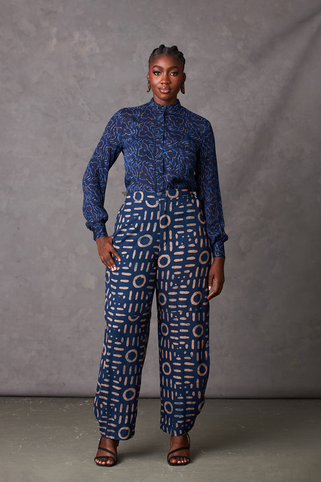 Uru Button Down Blouse