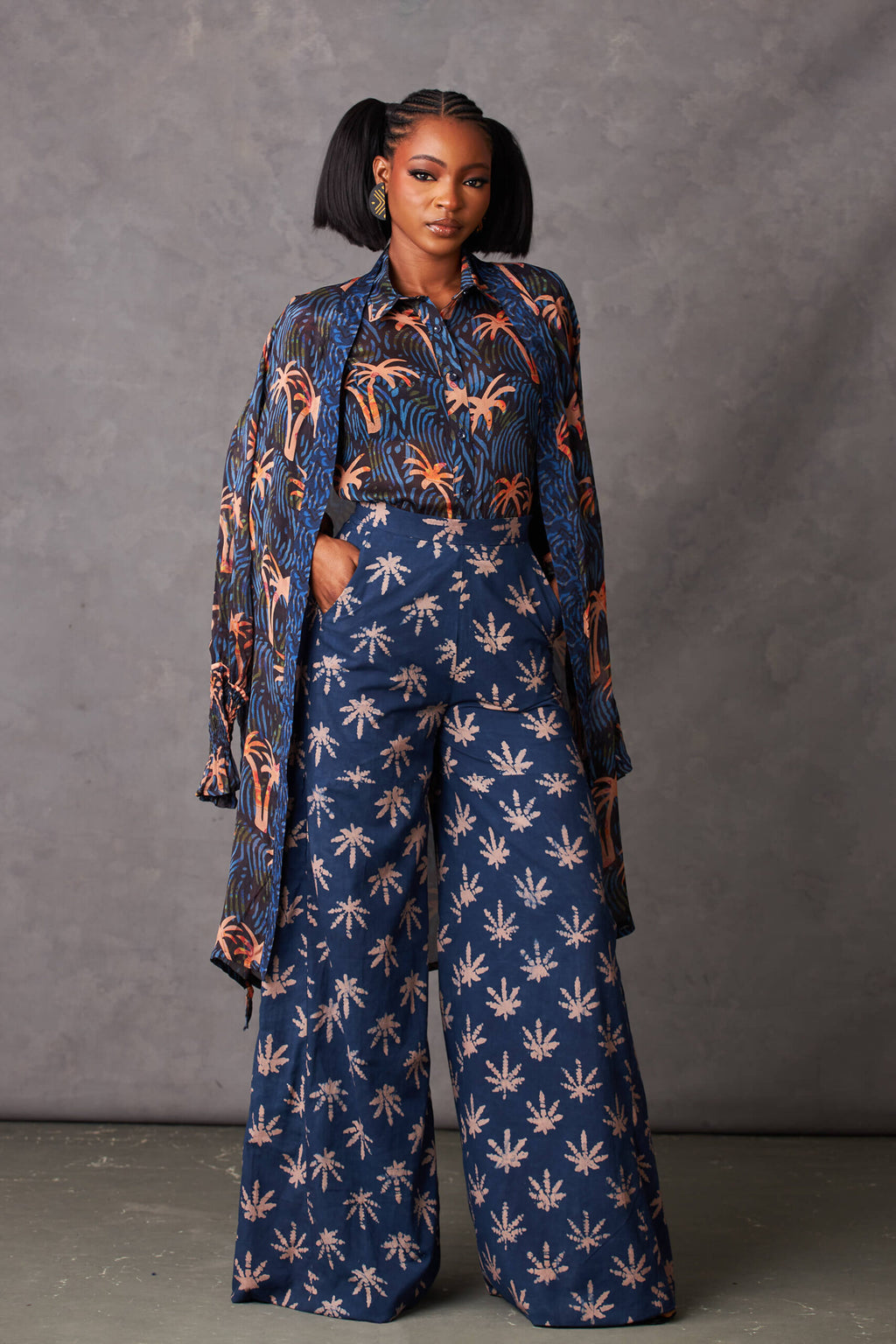 Uzoaku Wide-leg Pants