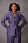 Ncheta Organza Jacket in Amethyst