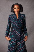 Ugo Teal Abstract Blazer