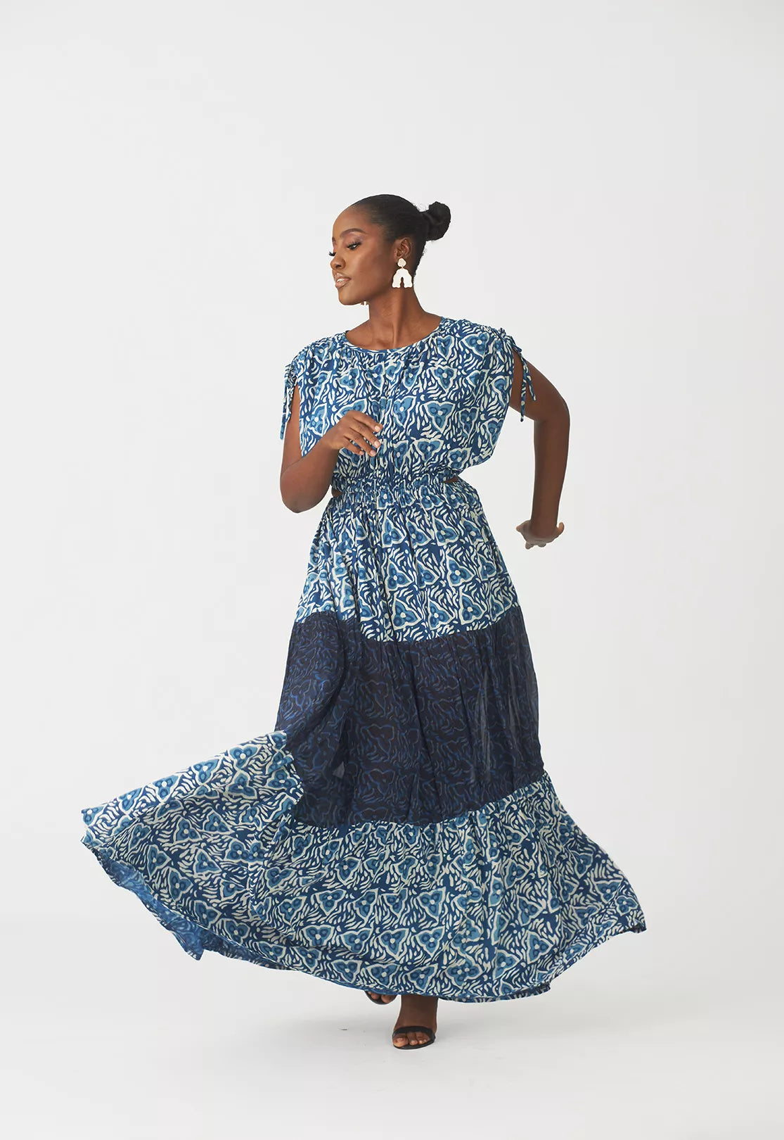 Ifuru cut-out maxi dress
