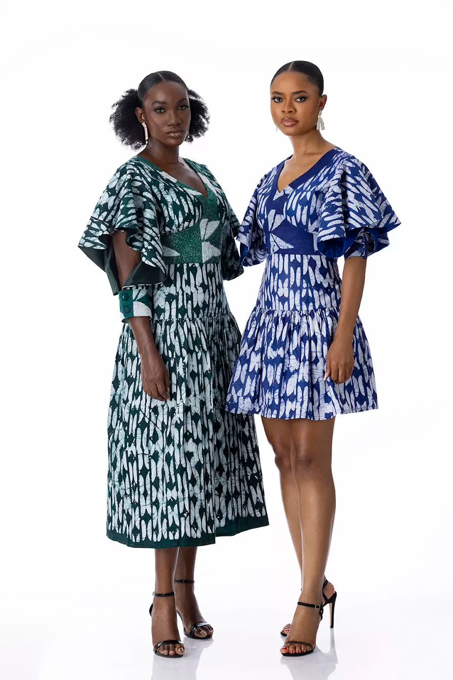 Kwelaku Emela fit & flare dress (embellished) — view 6 — Kwelaku