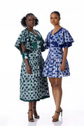 Kwelaku Emela fit & flare dress (unembellished) — Kwelaku