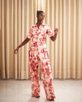 Tie dye embellished cargo set