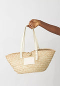 Kwelaku Raffia Tote (Ivory)