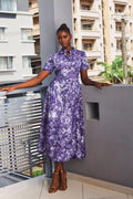 Tie dye shirt dress — Kwelaku