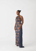 Udo halter maxi dress