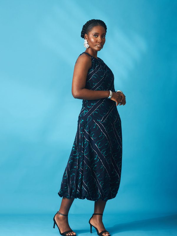 Kwelaku Jelly drop waist bubble dress