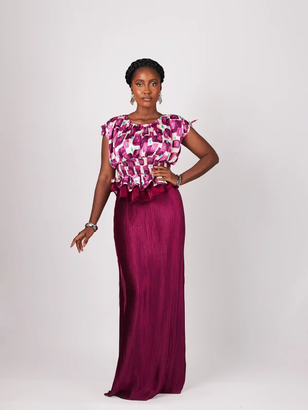 Zikora Layered Blouse - Image 2