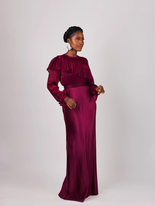 Zaram Plisse Maxi Skirt - Image 2