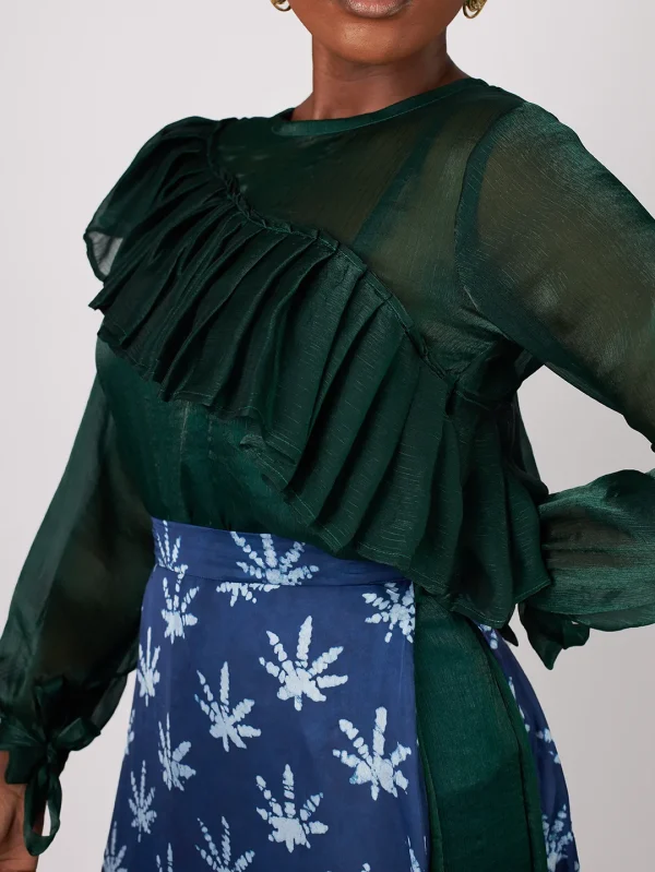 Oriri Silk Blouse - Image 2
