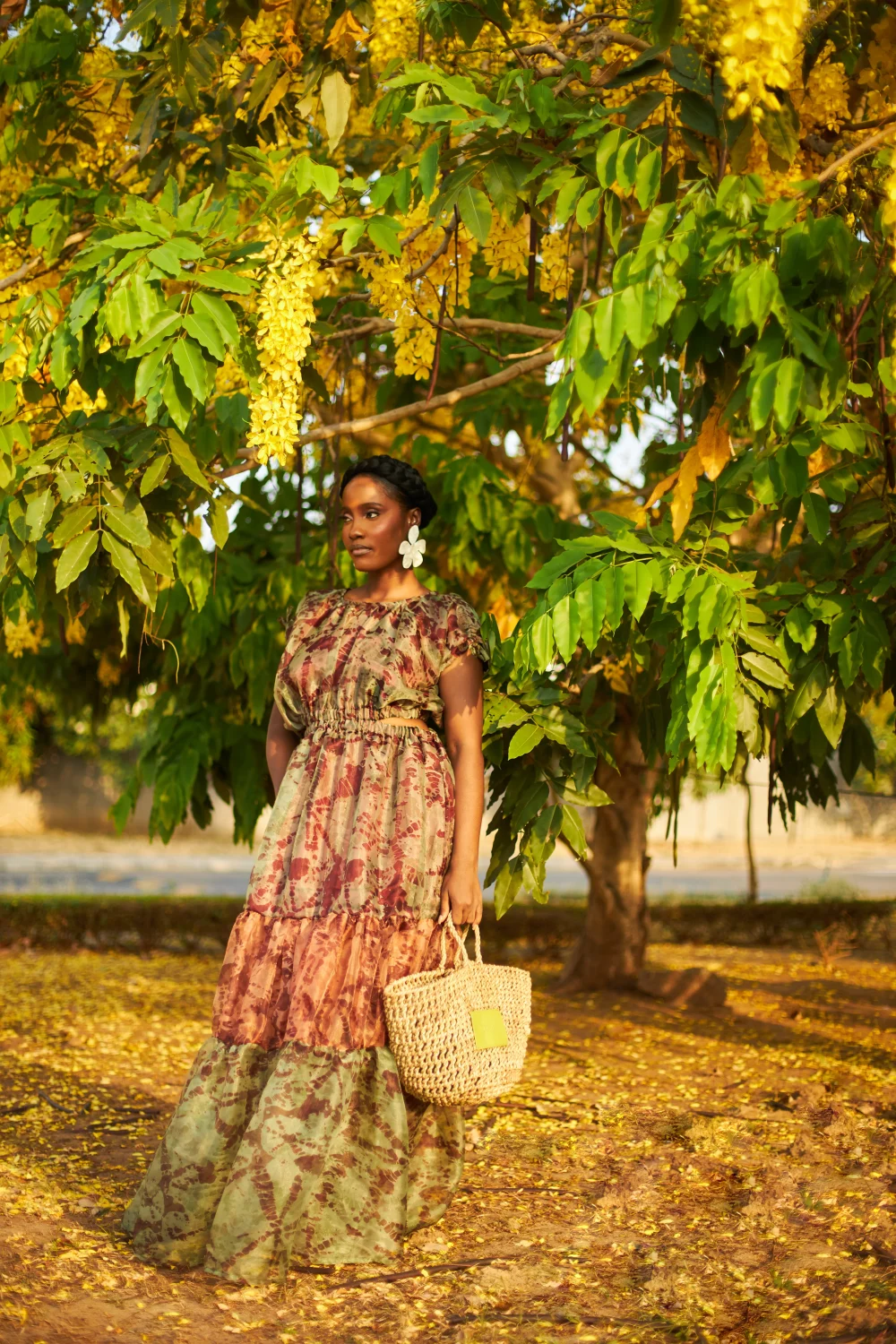 Ifuru Organza Maxi Dress - Image 2