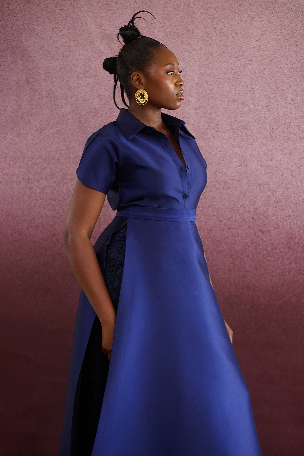 Orie Collar Blouse with sleeves